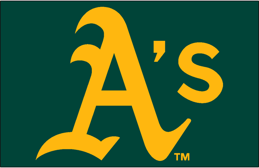 Oakland Athletics 1994-2013 Cap Logo DIY iron on transfer (heat transfer)